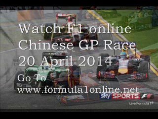 LIVE F1 Chinese GP Live Streaming