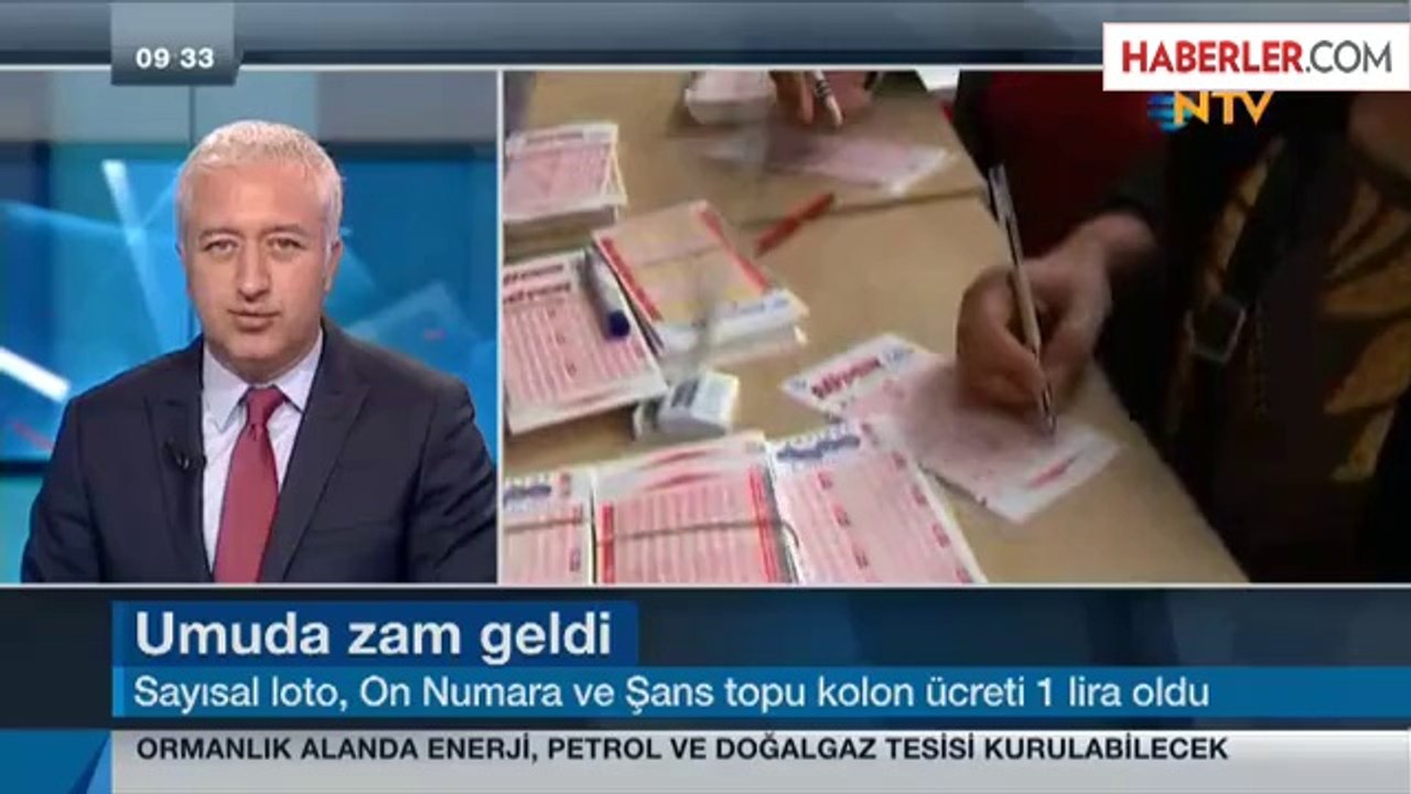 Şans Oyunlarının Kolon Ücreti Zamlanıyor