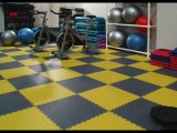 Mega lock Rubber Gym Tiles