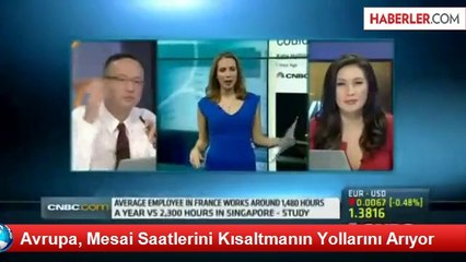 Avrupa, Mesai Saatlerini Kısaltmanın Yollarını Arıyor