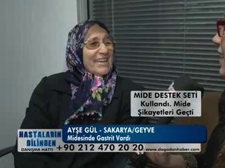 GASTRİT HASTALIĞI VARDI ŞİFALI BİTKİLERİ KULLANDI