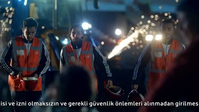 Vodafone Arena'ya duygulu reklam