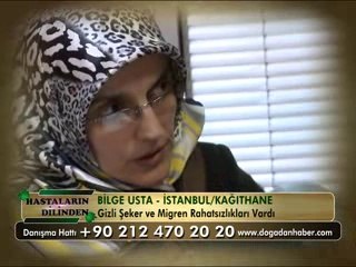 GİZLİ ŞEKER - MİGREN HASTALIĞI VARDI ŞİFALI BİTKİLERİ KULLANDI