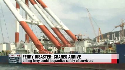 Ferry disaster At least one month to lift vessel out of water