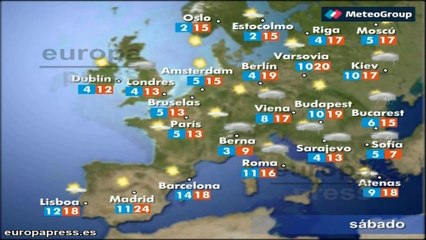 Previsión del tiempo para este fin de semana
