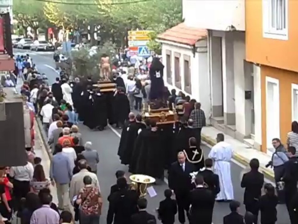 Jueves Santo Parroquia Santa María la Antigua del Caramiñal en Pobra do Caramiñal 2014