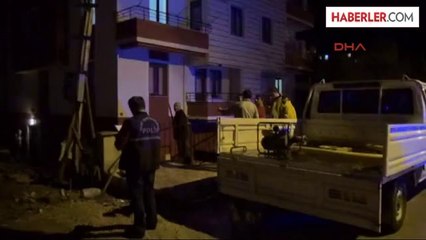 Düşen Yıldırım İstinat Duvarını Yıkınca Zemin Katı Su Bastı