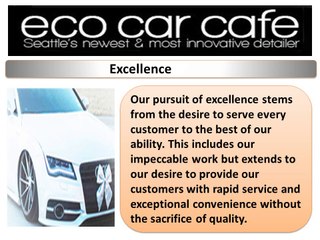 Eco Car Café Mobile Car Detailing Seattle