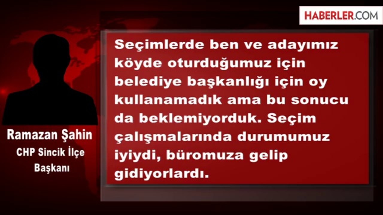 Adıyaman Sincik'te Seçim Sonucu 'Züğürt Ağa'yı Hatırlattı