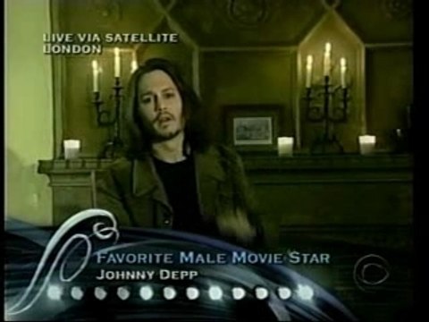 Johnny Depp - People choice awards 2007
