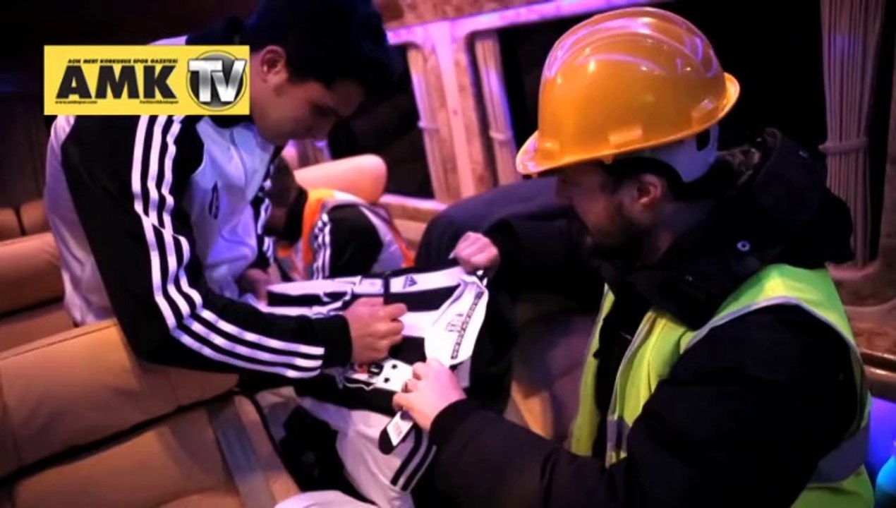 Vodafone Arena reklamı kamera arkası