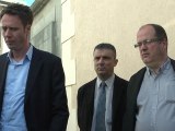 Les policiers des RG en colère. Ils ont rencontré le préfet de l'Aude, le jeudi 17 avril à Carcassonne :