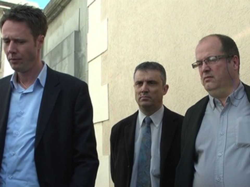 Les policiers des RG en colère. Ils ont rencontré le préfet de l'Aude, le jeudi 17 avril à Carcassonne :