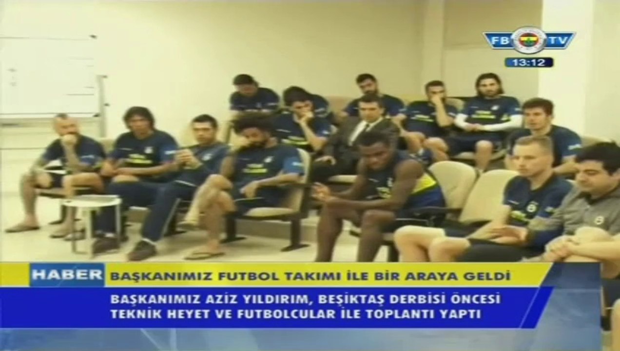 Aziz Yıldırım Futbolcularla bir araya geldi...18.04.2014