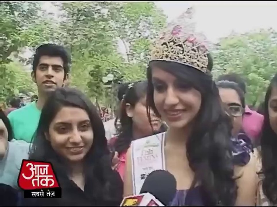 Koyal Rana, Miss India landed in Delhi