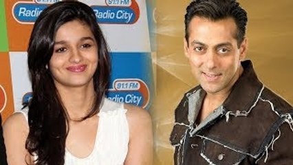 Alia Bhatt Feeling LOVED In Salman Khan's ARMS