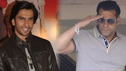 Watch Out! Ranveer Singh following Salman Khan's footsteps mo