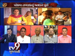 The News Centre Debate : ''Impressive voting seen in fifth phase of polling'' ,Pt 5 - Tv9 Gujarati