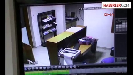İnegöl Hırsızlar Belediye Hizmet Binasını Soydu