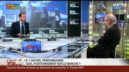 Éric Fottorino, "Le 1", dans l'invité de BFM Business – 18/04