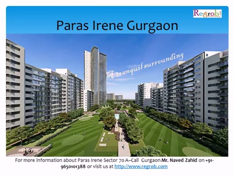 Paras Irene Gurgaon -Sector 70 A