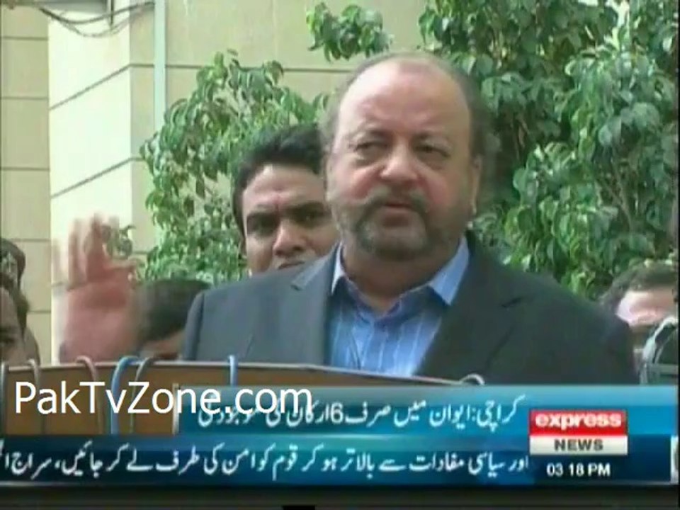 Only 6 members attended Sindh Assembly Session today