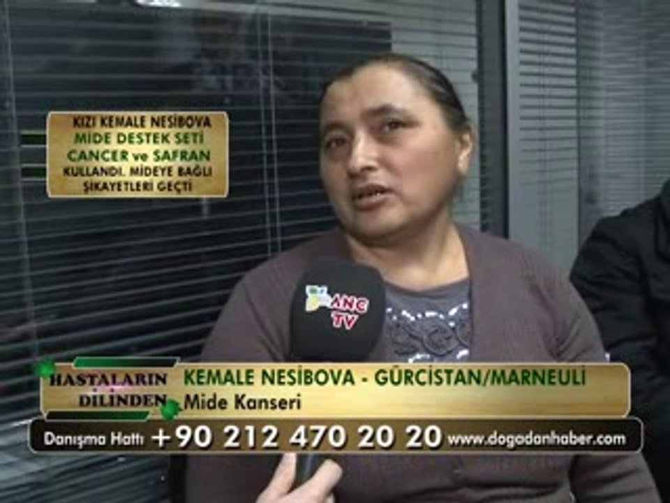 MİDE KANSERİ HASTALIĞI VARDI ŞİFALI BİTKİLERİ KULLANDI