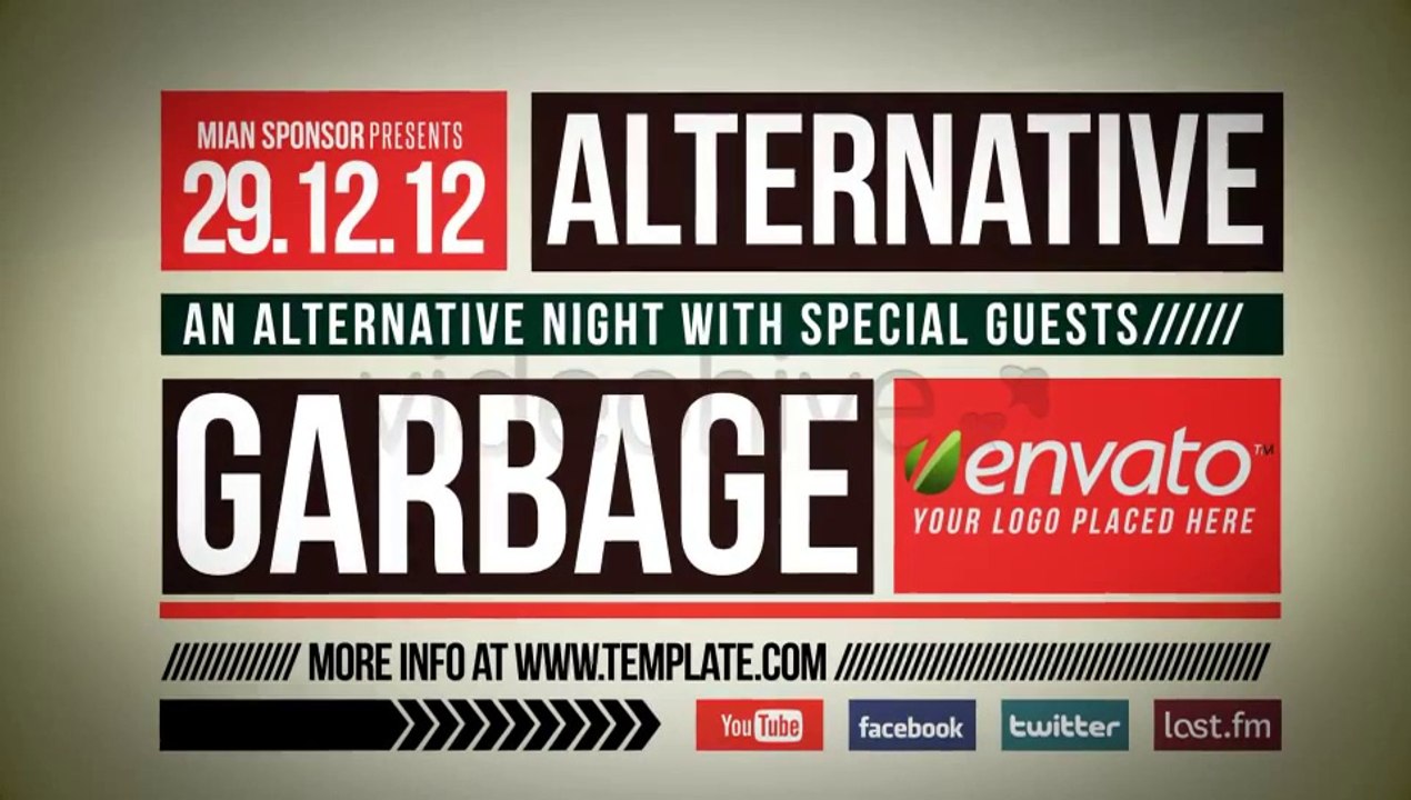 Indie Event - After Effects Template