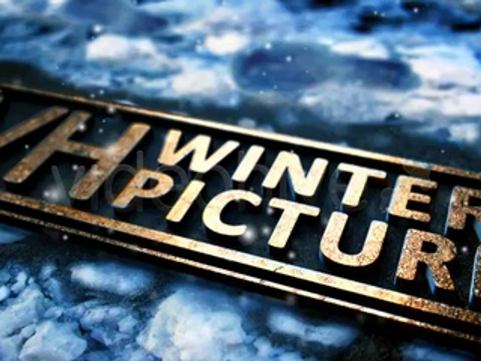 Cinematic Winter Logo - After Effects Template