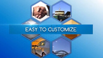 Company Promotion Hexagon Style - After Effects Template