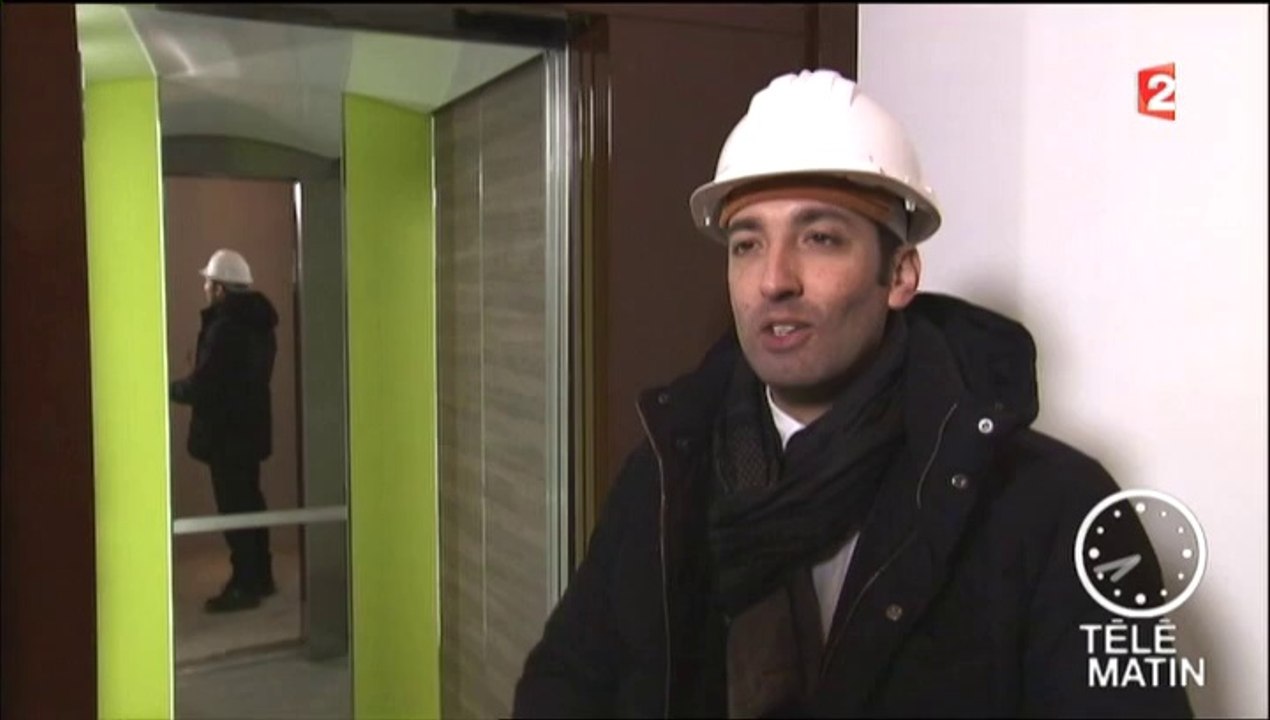 Ascenseur OTIS GeN2 Switch - TéléMatin - France 2