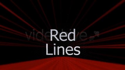 Red Lines 27 Cinematography - After Effects Template