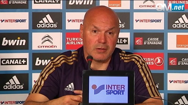 OM-Lille : José Anigo face à la presse