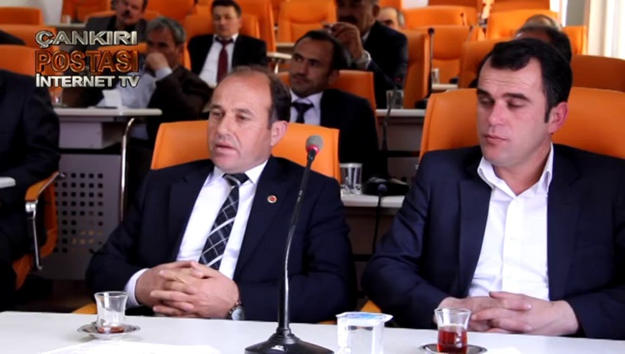 Kurşunlulu muhtarlar İl Genel Meclisine Çıkartma Yaptı