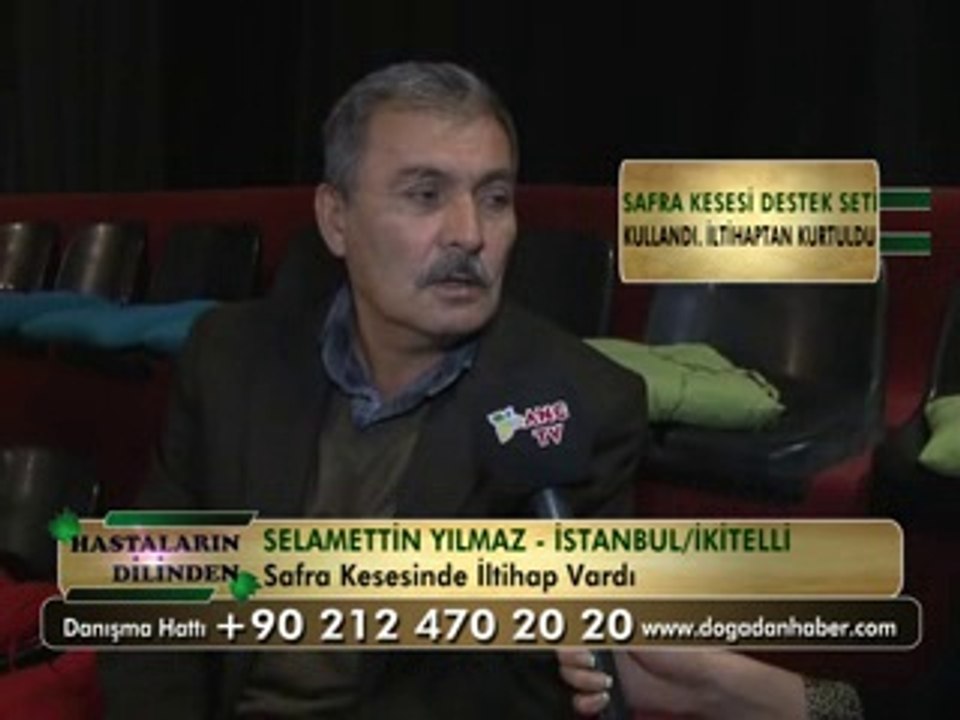 SAFRA KESESİNDE İLTİHAP HASTALIĞI VARDI ŞİFALI BİTKİLERİ KULLANDI