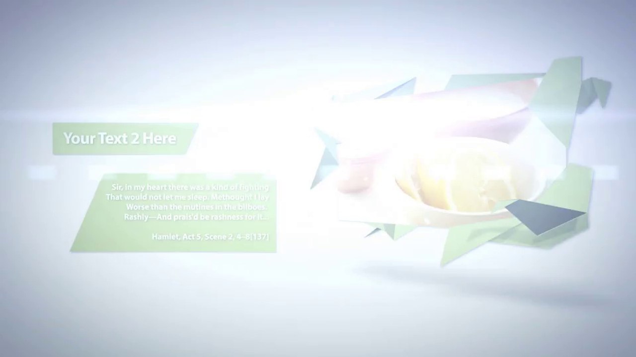 Folding Show - After Effects Template