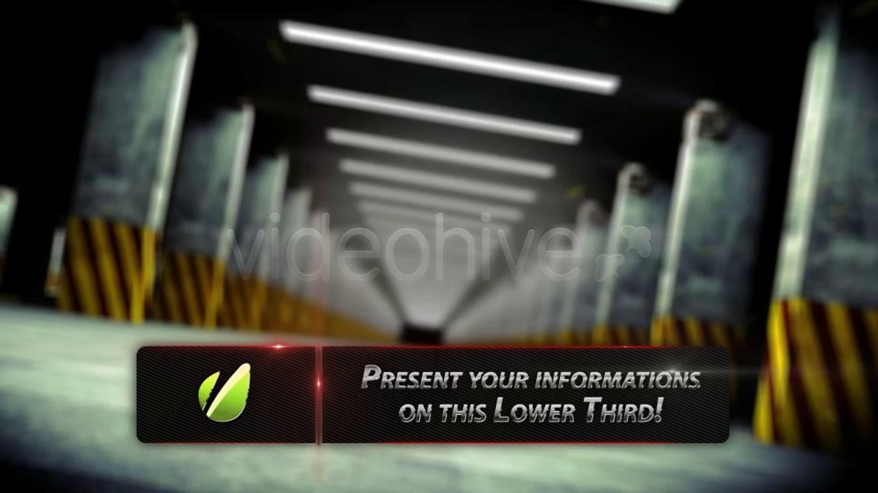 Lower Third Cubes - After Effects Template