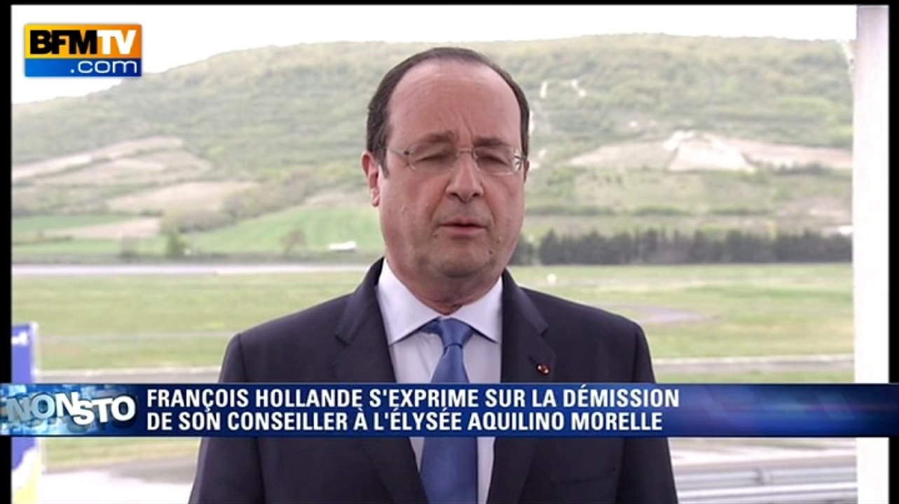 François Hollande sur Aquilino Morelle: "Sur ce qui s'est passé avant, il a à en répondre" - 18/04