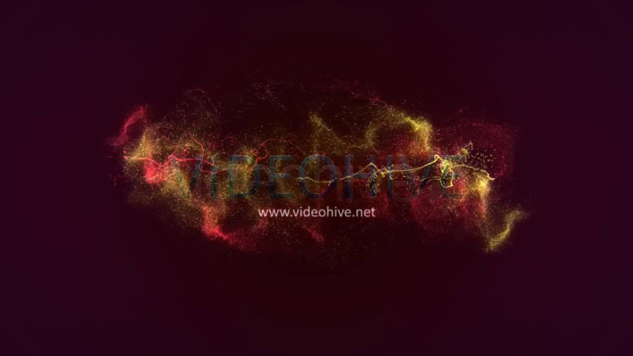 Colorful Particles Logo Reveal 2 - After Effects Template