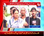 Islamabad MQM demonstrated for recovery of missing workers