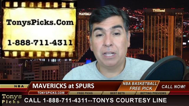 San Antonio Spurs vs. Dallas Mavericks Pick Prediction NBA Pro Basketball Playoffs Game 1 Odds Preview 4-20-2014