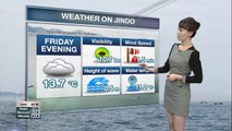 Strong winds in Saturday forecast for Jindo