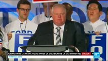 L'ancien maire à scandale de Toronto Rob Ford lance sa campagne - 