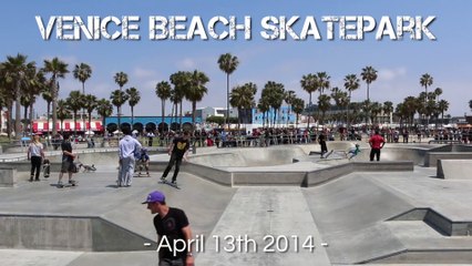 Venice Beach Skatepark - April 13th 2014 - Los Angeles