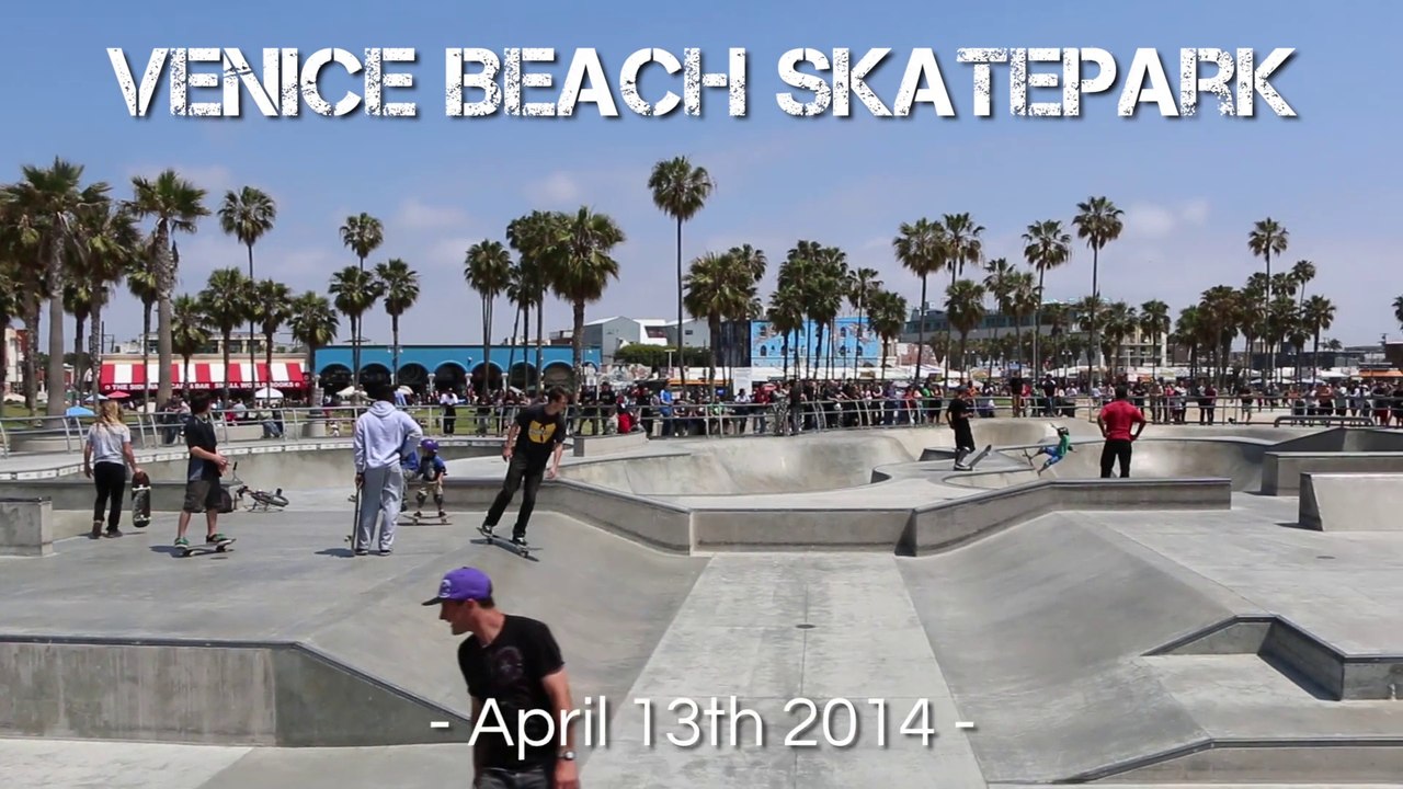 Venice Beach Skatepark - April 13th 2014 - Los Angeles
