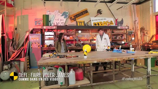 EM100 Défi : faire voler James comme dans un jeu vidéo!