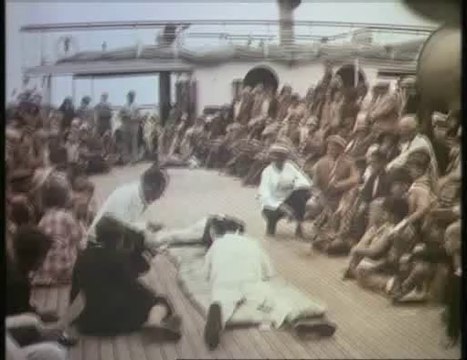 À bord du Normandie