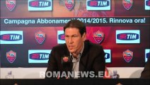 Conferenza stampa Garcia pre Fiorentina-Roma