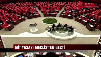 MİT yasası Meclis'ten geçti - Canlı Gaste