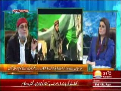 The Debate with Zaid Hamid (Bharti Media Zaid Hamid Se Naraz ... Narendr Modi Ko Devta Bana Dya) 18th April 2014